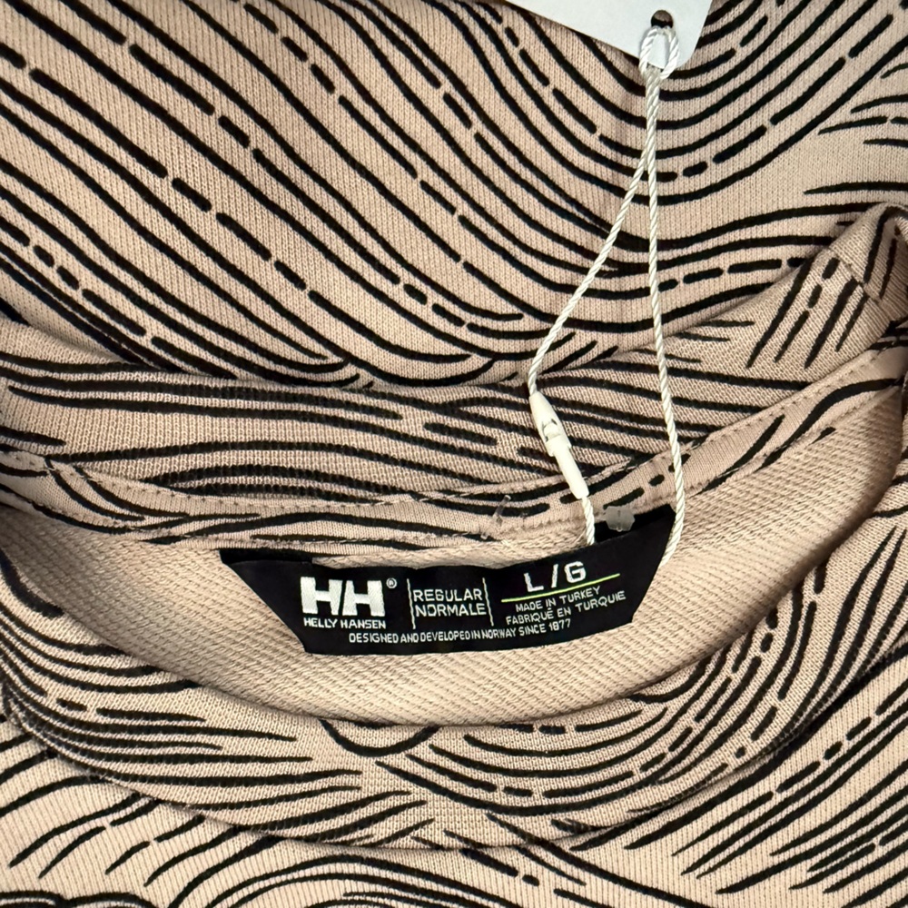 Helly Hansen Monochrome Wave Pattern Sweatshirt N… - image 3